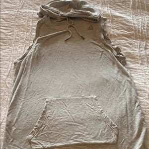 Reebok sleeveless hoodie